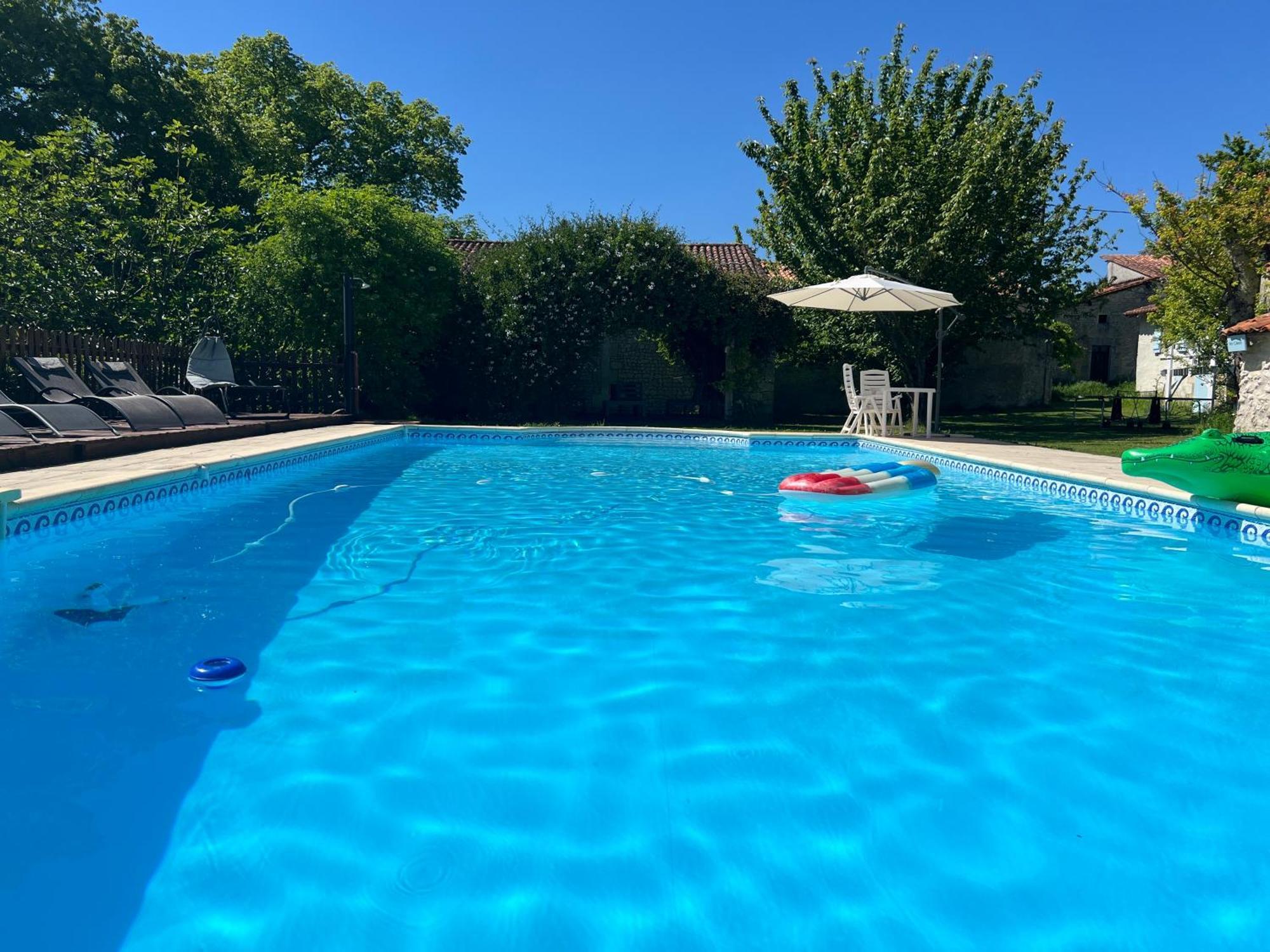Saint-Romain  Entire Apartment With Swimming Pool Near Aubeterre מראה חיצוני תמונה